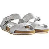 Timberland Malibu Waves Silver Flip-Flops för damer