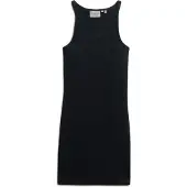 Superdry Embroidered Rib Racer ärmlös Kort Klänning