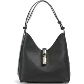 Furla för kvinnor. WB01979-BX3353 Goccia axelremsväska i läder svart (OSFA), Casual, Hud