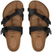 Birkenstock Women's Mayari Birko-Flor Regular Black
