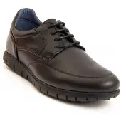 Purapiel Oxford-sko Komodo i svart