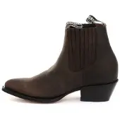 Grinders Unisex Bruna Western Ankelstövlar - Maverick