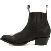 Grinders Unisex Svarta Western Ankelstövlar - Maverick