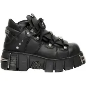 New rock Unisex Gothic-stövlar i veganläder - M-106-VS1