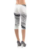 Conquista Leggings med croppat tryck