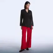 Smart & Joy Omlottblus i satin