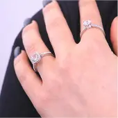 MYC Paris Elise Ring - Silver och kristall