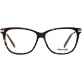 Polaroid Square Womens mörka havannaglasögon