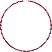 ATELIERS SAINT GERMAIN Halsband Äkta odlade sötvattenspärlor Semi Round 6-7 mm
