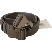 Costume National Dam Grå Läder Silver Spänne Midjebälte