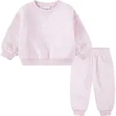 Nike Kids Sweatset - Sweatshirt/Sweatpants - Rosa Skum Heather - - 18 mån - Sweatset