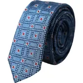 Dolce&Gabbana Blå Geometrisk Slips