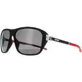 Chopard Rectangle Mens Matte Sandblasted Black Smoke Polarized SCH292