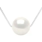 ATELIERS SAINT GERMAIN Halsband Äkta odlad sötvattenspärla rund rund 9-10 mm