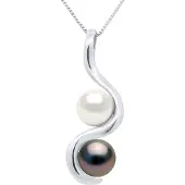 ATELIERS SAINT GERMAIN Halsband Länk Venetianska av Silver 925 Rhodiumpläterad med Hänge