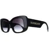 Burberry Square Dam Svart Grå Gradient BE4410