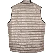Belstaff Airframe Beige Shiny Gilet Down Filled Jacket