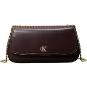Calvin Klein Monogram Hardware Shoulder Bag