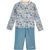 Playshoes UV-skydd blå / ljusblå / orange / vit