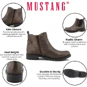 Mustang Stövlett brons