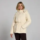 MP Women's Adjustable Waist Short Jacket – Gräddvit - L
