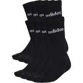 Adidas Sportsockor 'LINEAR CUSHIONED CREW SOCK 10 PAIR PACK' svart