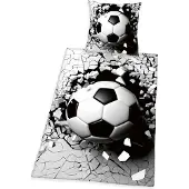 MCU Fotboll 3D sängkläder - 100 procent bomull