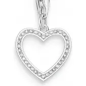 Thomas Sabo silver charm hjärta 2203-051-14