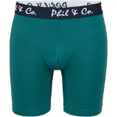 Phil&Co. Boxer Briefs Long Boxer 2-Pack