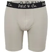 Phil&Co. Boxer Briefs Long Boxer 2-Pack