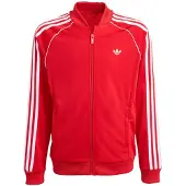 Adidas Sweatjacka 'SST Track' knallröd / vit