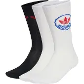 Adidas Originals Trefoils Crew Strumpor 3 Par, storlek 46-48