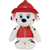 Spin Master GUND PAW Patrol Officiell Marshall Plåsterkompis, Mjukdjur för 1 år och uppåt, Röd/Vit, 33 cm