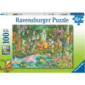 Ravensburger Rainforest River Band Barnpussel 100 bitar,