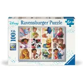 Ravensburger Disney Multicharacter Pussel 100 bitar XXL,
