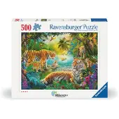 Ravensburger Tiger Family In The Oasis 500p
