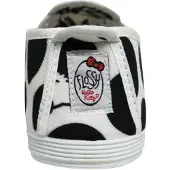 Flossy Style Hello Kitty Dam Svart/Vit Plimsolls