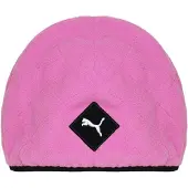 Puma Graphic Logo Rosa/Svart Fleece Barn Halsduk Mössa Set 840799 01