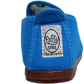 Flossy Pamplona Barn Blå Plimsolls