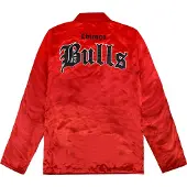 Mitchell & ness Chicago Bulls NBA Old English Faded Satin Jacka