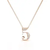 MYC Paris Nummer 5 hängen - Rose Gold och Crystal
