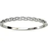 MYC Paris Flätade armband - Silver och Kristall
