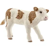 Schleich Djur - Rödfläckig Kalv - H: 5 cm 13802 - - One Size - Leksaksdjur