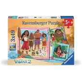 Ravensburger - Disney Vaiana 2 3x49p