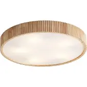 QAZQA Japandi taklampa trä 60 cm 5-ljus - Lyra