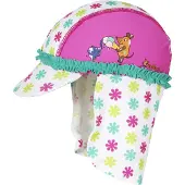 Playshoes Hatt 'Die Maus' turkos / ljusgrön / eosin / vit