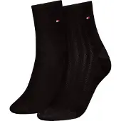 Tommy Hilfiger 2 Pack Shiny Short Socks