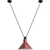 DCW éditions - 323 L Taklampa Konisk Röd