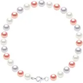 ATELIERS SAINT GERMAIN Armband av äkta odlade sötvattenspärlor runda 6-7 mm