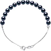 ATELIERS SAINT GERMAIN Armband Äkta odlad sötvattenspärla rund 6-7 mm